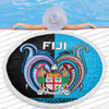 Australia South Sea Islanders Beach Blanket - Fiji Is My Heart Beach Blanket