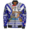 Canterbury-Bankstown Bulldogs Christmas Custom Bomber Jacket - Bulldogs Santa Aussie Big Things Bomber Jacket