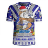 Canterbury-Bankstown Bulldogs Christmas Custom Rugby Jersey - Bulldogs Santa Aussie Big Things Rugby Jersey