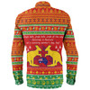 Australian Christmas Carol Christmas Long Sleeve Shirt - Jingle Bells Ugly Style V2 Long Sleeve Shirt