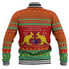 Australian Christmas Carol Christmas Baseball Jacket - Jingle Bells Ugly Style V2 Baseball Jacket