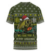 Australia Christmas Fishing Custom T-shirt - We Fish You A Merry Christmas T-shirt