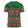 Australia Christmas Custom T-shirt - Merry BBQMax Let It Smoke T-shirt
