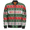 Australia Christmas Custom Bomber Jacket - Ugly Christmas Beer Bomber Jacket