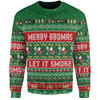 Australia Christmas Custom Sweatshirt - Merry BBQMax Let It Smoke Sweatshirt