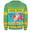 Australia Christmas Custom Sweatshirt - Christmas Is Better At The Beach Sweatshirt