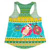 Australia Christmas Custom Women Racerback Singlet - Christmas Is Better At The Beach Women Racerback Singlet