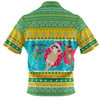 Australia Christmas Custom Polo Shirt - Christmas Is Better At The Beach Polo Shirt
