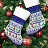 New Zealand Warriors Christmas Stocking - Special Ugly Christmas Stocking