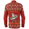Australia Christmas Fishing Custom Long Sleeve Shirt - All I Want For Christmas Is A Big Bass Long Sleeve Shirt