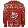 Australia Christmas Fishing Custom Sweatshirt - All I Want For Christmas Is A Big Bass Sweatshirt