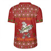 Australia Christmas Fishing Custom Rugby Jersey - All I Want For Christmas Is A Big Bass Rugby Jersey