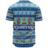 New South Wales Big Things Christmas Custom Baseball Shirt - The Big Banana And Blue Heeler Baseball Shirt