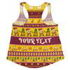 Queensland Big Things Christmas Custom Women Racerback Singlet - The Big Pineapple Women Racerback Singlet