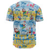 Australia Surfing Christmas Baseball Shirt - Tropical Santa Let's Go Surfing Baseball Shirt