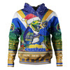 Parramatta Eels Christmas Custom Hoodie - Parramatta Eels Santa Aussie Big Things Christmas Hoodie