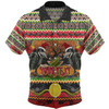 Australia Christmas Aboriginal Custom Hawaiian Shirt - Aboriginal Dreamtime Wangkarnal Crows Hawaiian Shirt