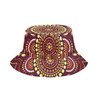 Australia Aboriginal Fisherman's Hat - Brown Dot Painting Hat