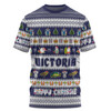Victoria Christmas Custom T-shirt - Happy Chrissie Ugly Style T-shirt