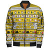 Western Australia Christmas Custom Bomber Jacket - Happy Chrissie Ugly Style Bomber Jacket