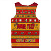 South Australia Christmas Custom Men Singlet - Happy Chrissie Ugly Style Men Singlet