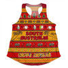 South Australia Christmas Custom Women Racerback Singlet - Happy Chrissie Ugly Style Women Racerback Singlet