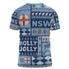 New South Wales Christmas T-shirt - Holly Jolly Chrissie T-shirt
