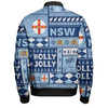 New South Wales Christmas Bomber Jacket - Holly Jolly Chrissie Bomber Jacket