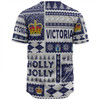 Victoria Christmas Baseball Shirt - Holly Jolly Chrissie Baseball Shirt