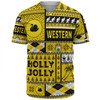 Western Australia Christmas Baseball Shirt - Holly Jolly Chrissie Baseball Shirt