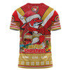 Redcliffe Dolphins Christmas Custom T-shirt - Redcliffe Dolphins Santa Aussie Big Things T-shirt