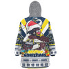 North Queensland Cowboys Christmas Custom Snug Hoodie - North Queensland Cowboys Santa Aussie Big Things Snug Hoodie