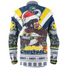 North Queensland Cowboys Christmas Custom Long Sleeve Shirt - North Queensland Cowboys Santa Aussie Big Things Long Sleeve Shirt