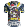 North Queensland Cowboys Christmas Custom Rugby Jersey - North Queensland Cowboys Santa Aussie Big Things Rugby Jersey