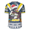 North Queensland Cowboys Christmas Custom Rugby Jersey - North Queensland Cowboys Santa Aussie Big Things Rugby Jersey