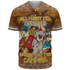 Australia Camping Christmas Baseball Shirt - All I Want For Xmas Is More Time For Camping Baseball Shirt