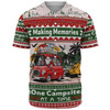 Australia Camping Christmas Baseball Shirt - Making Memories One Campsite At A Time Baseball Shirt