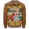 Australia Camping Christmas Sweatshirt - All I Want For Xmas Is More Time For Camping Sweatshirt