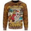 Australia Camping Christmas Sweatshirt - All I Want For Xmas Is More Time For Camping Sweatshirt