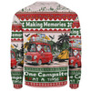Australia Camping Christmas Sweatshirt - Making Memories One Campsite At A Time Sweatshirt
