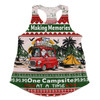 Australia Camping Christmas Women Racerback Singlet - Making Memories One Campsite At A Time Women Racerback Singlet