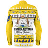 Western Australia Christmas Long Sleeve Shirt - Merry Chrissie Long Sleeve Shirt