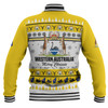Western Australia Christmas Baseball Jacket - Merry Chrissie Baseball Jacket