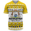 Western Australia Christmas Baseball Shirt - Merry Chrissie Baseball Shirt