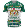 Tasmania Christmas Baseball Shirt - Merry Chrissie Baseball Shirt