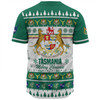 Tasmania Christmas Baseball Shirt - Merry Chrissie Baseball Shirt