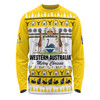 Western Australia Christmas Long Sleeve T-shirt - Merry Chrissie Long Sleeve T-shirt