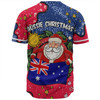 Australia Christmas Custom Baseball Shirt - I'm the Perfect Present Blue Baseball Shirt