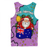 Australia Christmas Custom Men Singlet - I'm the Perfect Present Purple Men Singlet