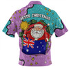 Australia Christmas Custom Zip Polo Shirt - I'm the Perfect Present  Purple Zip Polo Shirt